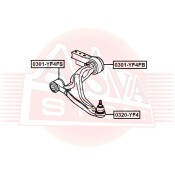 Опора шаровая Asva, арт. 0320-YF4