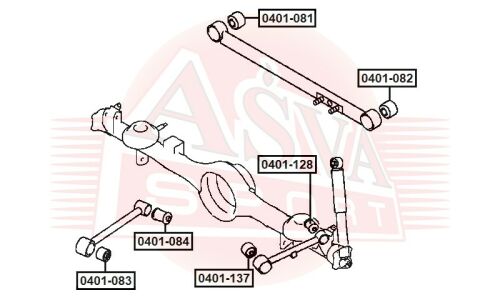 Сайлентблок Asva, арт. 0401-128