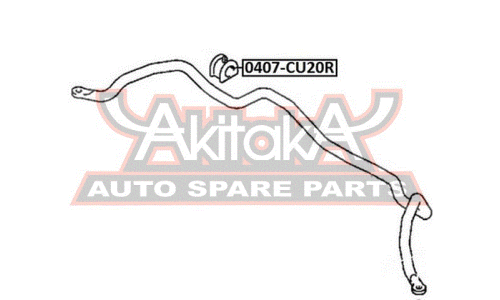 Втулка стабилизатора Asva, арт. 0407-CU20R