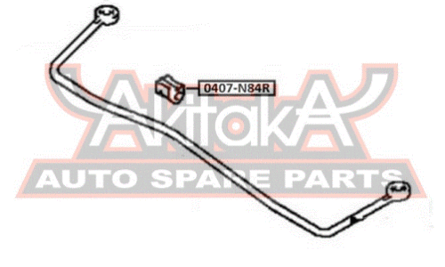 Втулка стабилизатора Asva, арт. 0407-N84R