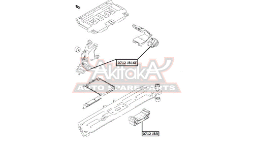 Опора (подушка) двигателя Asva, арт. 0712-JB16F