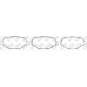 Колодки тормозные NiBK дисковые, арт. PN0698