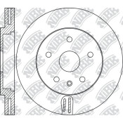 Диск тормозной NiBK, арт. RN1673