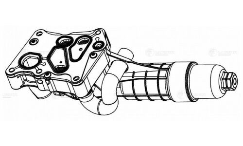 Радиатор масляный. в сборе (теплообменник) Luzar, арт. LOc 1504