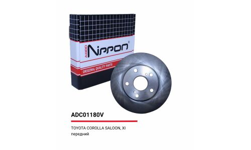 Диск тормозной Allies Nippon, передний, арт. ADC01180V