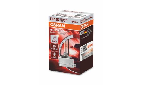 Лампа ксеноновая Osram Night Breaker Laser Xenarc D1S (PK32d-2), 85В, 35Вт, 4500К, 1 шт, арт. 66140XNL