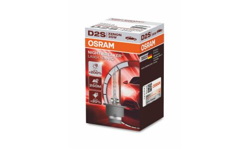 Лампа ксеноновая Osram Xenarc Night Breaker Laser D2S (P32d-2), 85В, 35Вт, 4500К, 1 шт, арт. 66240XNL