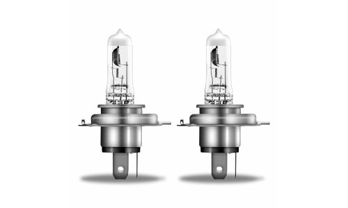 Лампа галогенная Osram Night Breaker Silver H4 (P43t, T16), 12В, 60/55Вт, 3200К, комплект 2 шт, арт. 64193NBS-HCB