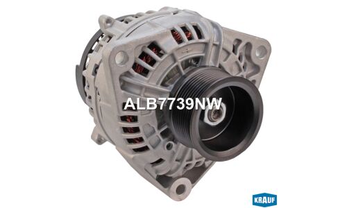 Генератор cо шкивом 9 ручьев Krauf, арт. ALB7739NW