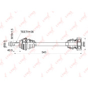Привод в сборе LYNXauto, передний, левый, арт. CD-1130
