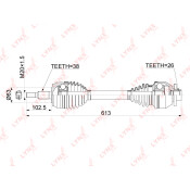 Привод в сборе LYNXauto, передний, левый, арт. CD-1163