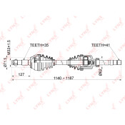 Привод в сборе LYNXauto, передний, правый, арт. CD-1046
