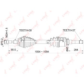 Привод в сборе LYNXauto, передний, правый, арт. CD-1081