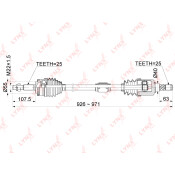 Привод в сборе LYNXauto, передний, правый, арт. CD-1100A