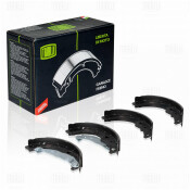 Колодки тормозные барабанные Trialli, комплект на ось (4 шт), арт. GF 2003