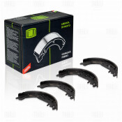 Колодки тормозные барабанные Trialli, комплект на ось (4 шт), арт. GF 1911