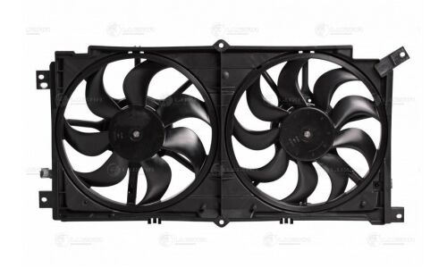 Э/вентиляторы охл. с кожухом (2 вент.) для а/м SsangYong NewActyon/Korando C (10-) Luzar, арт. LFK 1755