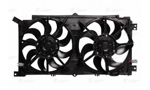 Э/вентиляторы охл. с кожухом (2 вент.) для а/м SsangYong NewActyon/Korando C (10-) Luzar, арт. LFK 1755