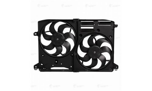 Вентилятор охлаждения радиатора Luzar, с кожухом, с 2 вентиляторами, для Ford Mondeo, арт. LFK 1045