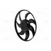 Вентилятор охлаждения радиатора Luzar, без кожуха, для Fiat Ducato, арт. LFc 1680