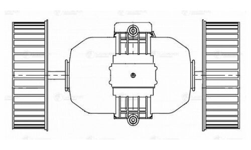 Вентилятор отопителя Luzar, арт. LFh 15221