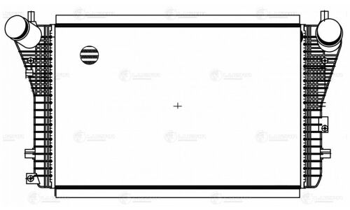 ОНВ (радиатор интеркулера) для а/м VW Tiguan (08-)/Passat (05-) (LRIC 18N6) Luzar, арт. LRIC 18N6