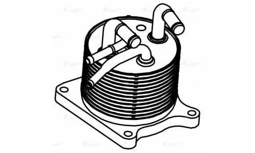Радиатор масл. для а/м Mitsubishi Outlander XL (07-)/Lancer X (07-) 1.8i/2.0i/2.4i Luzar, арт. LOc 1141