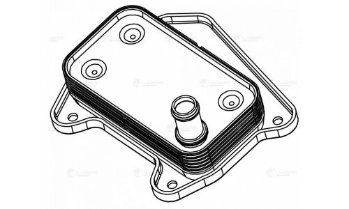 Радиатор масл. для а/м Mercedes-Benz C (W203) (00-)/Sprinter (W901-905) (95-) Luzar, арт. LOc 1503