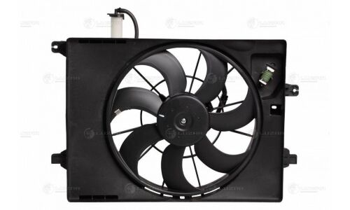 Э/вентилятор охл. с кожухом для а/м Hyundai Creta (15-) Luzar, арт. LFK 08M0
