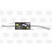 Глушитель выхлопных газов Trialli, задний, для Volkswagen Passat, алюминизированная сталь, арт. EMM 1801