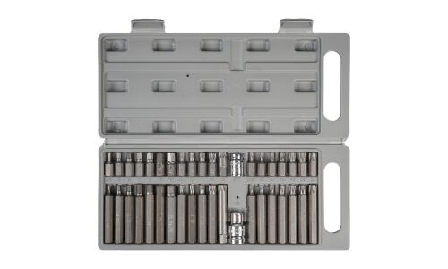 Набор бит Airline, посадочный размер HEX3/8", наконечники T/HEX/M, комплект 40 предметов, арт. AT-B-52