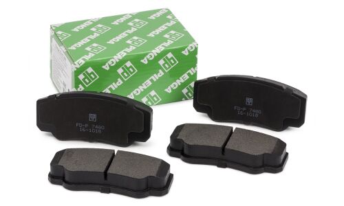 Колодки тормозные дисковые Pilenga, задние, комплект на ось (4 шт), арт. FD-P 7480