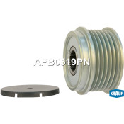 Шкив генератора с обгонной муфтой Krauf, арт. APB0519PN
