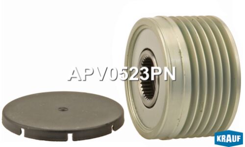 Шкив генератора с обгонной муфтой Krauf, арт. APV0523PN