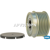 Шкив генератора с обгонной муфтой Krauf, арт. APV3070PN