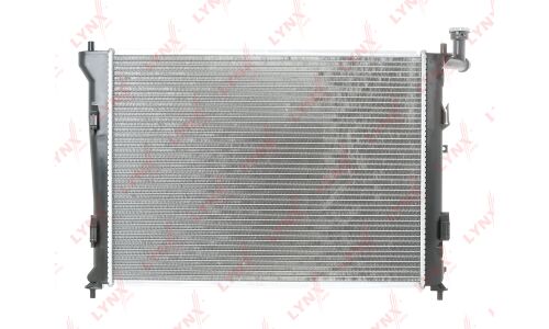 Радиатор охлаждения двигателя LYNXauto, паяный, арт. RB-1054