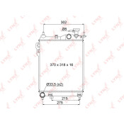 Радиатор охлаждения двигателя LYNXauto, паяный, арт. RB-1058