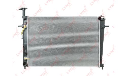 Радиатор охлаждения двигателя LYNXauto, паяный, арт. RB-1072