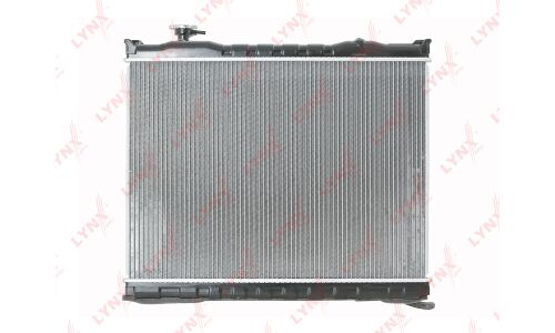 Радиатор охлаждения двигателя LYNXauto, паяный, арт. RB-1082