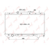Радиатор охлаждения двигателя LYNXauto, паяный, арт. RB-1127