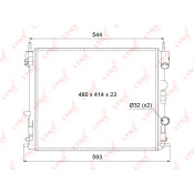 Радиатор охлаждения двигателя LYNXauto, арт. RM-1026