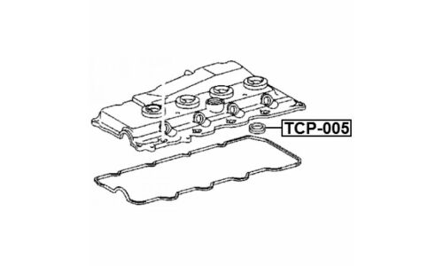 Кольцо уплотнительное свечного колодца Febest, арт. TCP-005