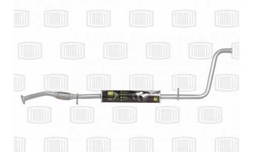 Резонатор выхлопной системы Trialli, для Lada Vesta, алюминизированная сталь, арт. EAM 0127