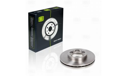 Диск тормозной Trialli, передний, арт. DF 105101