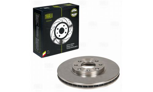 Диск тормозной Trialli, передний, арт. DF 210202