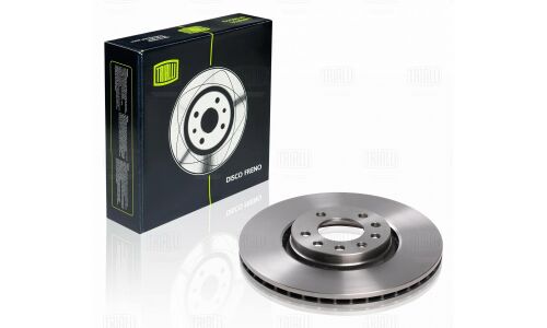 Диск тормозной Trialli, передний, арт. DF 210201