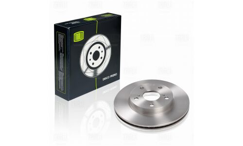 Диск тормозной Trialli, передний, арт. DF 190101