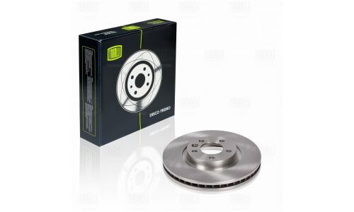 Диск тормозной Trialli, передний, арт. DF 185102