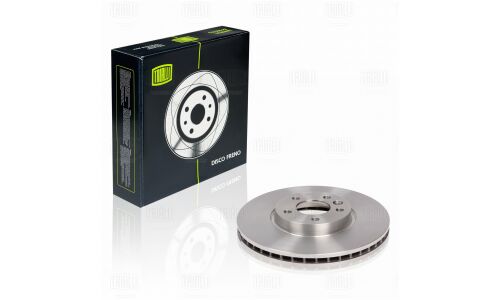 Диск тормозной Trialli, передний, арт. DF 185103