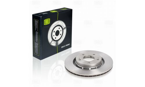 Диск тормозной Trialli, передний, арт. DF 117301